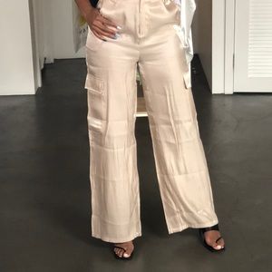 Satin pants